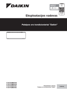 FTXTP-N.FTXTP-M_Operation manual_3PLT717028-2B_Lithuanian download